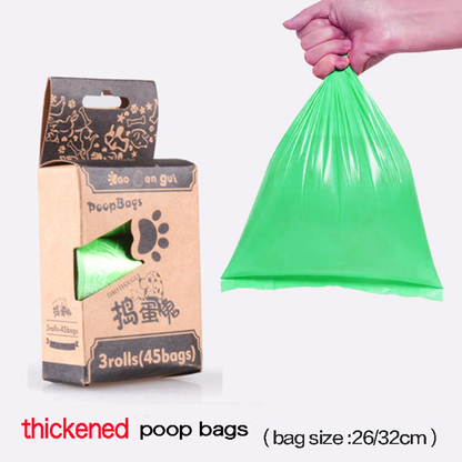 LED Pet Waste Bag Dispenser With Light Capsule Dog Toilet Picker Pets Supplies Portable Garbage Bags Organizer