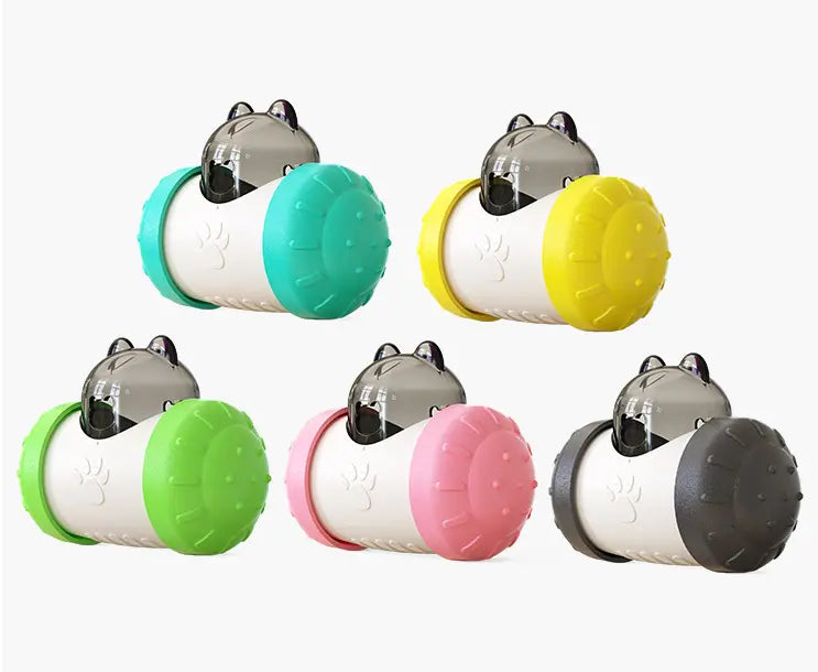 Funny Dog Treat Leaking Toy With Wheel Interactive Toy For Dogs Puppies Cats Pet Products Supplies Accessories - Image #2