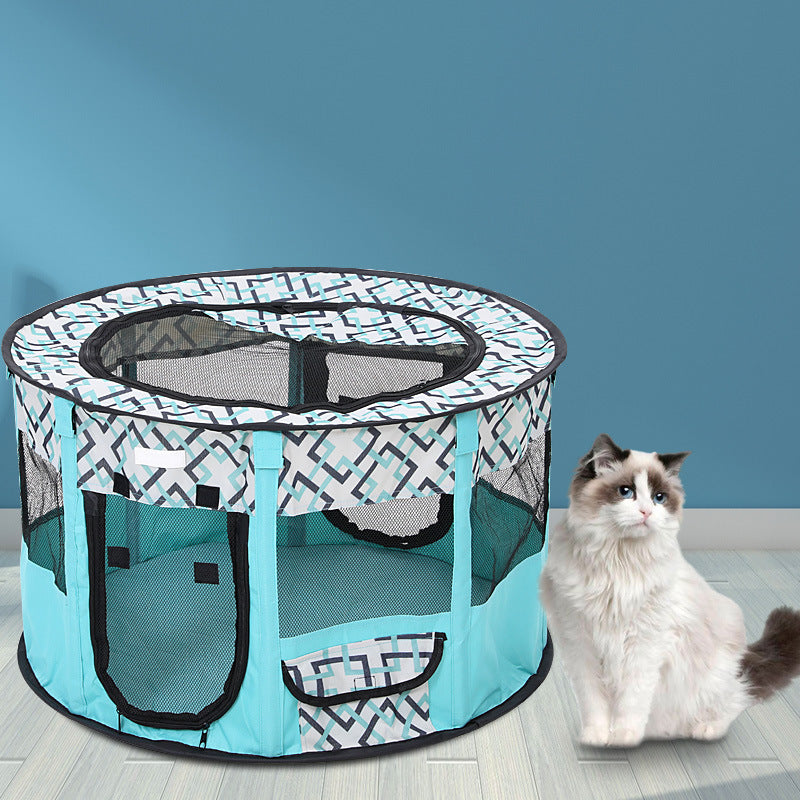 Foldable Closed Tent For Pet Dogs And Cats