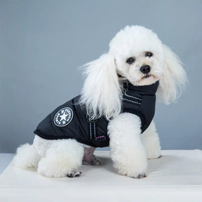 Waterproof Dog Clothes Winter Dog Coat With Harness Warm Pet Clothing Big Dog Jacket Chihuahua Labrador Coat Costume - Image #5
