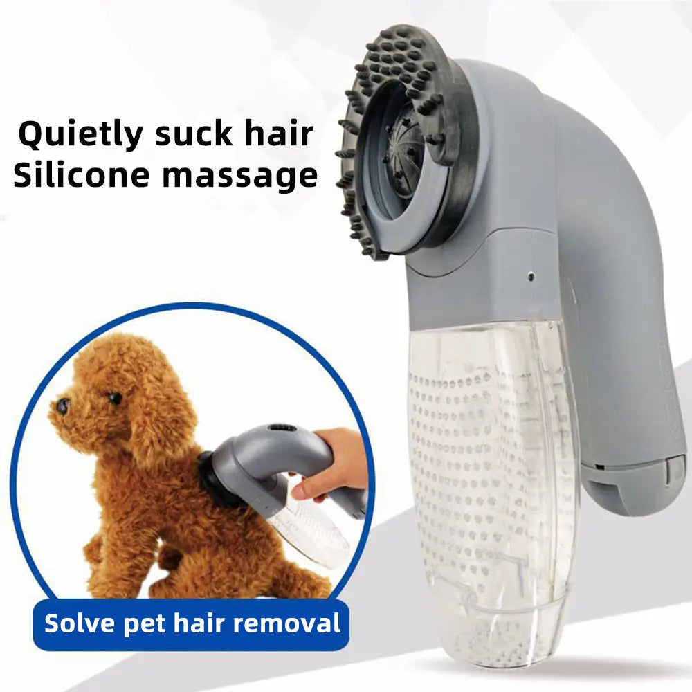 Electric Pet Hair Portable Pet Massage Cleaning Vacuum Cleaner - Image #1